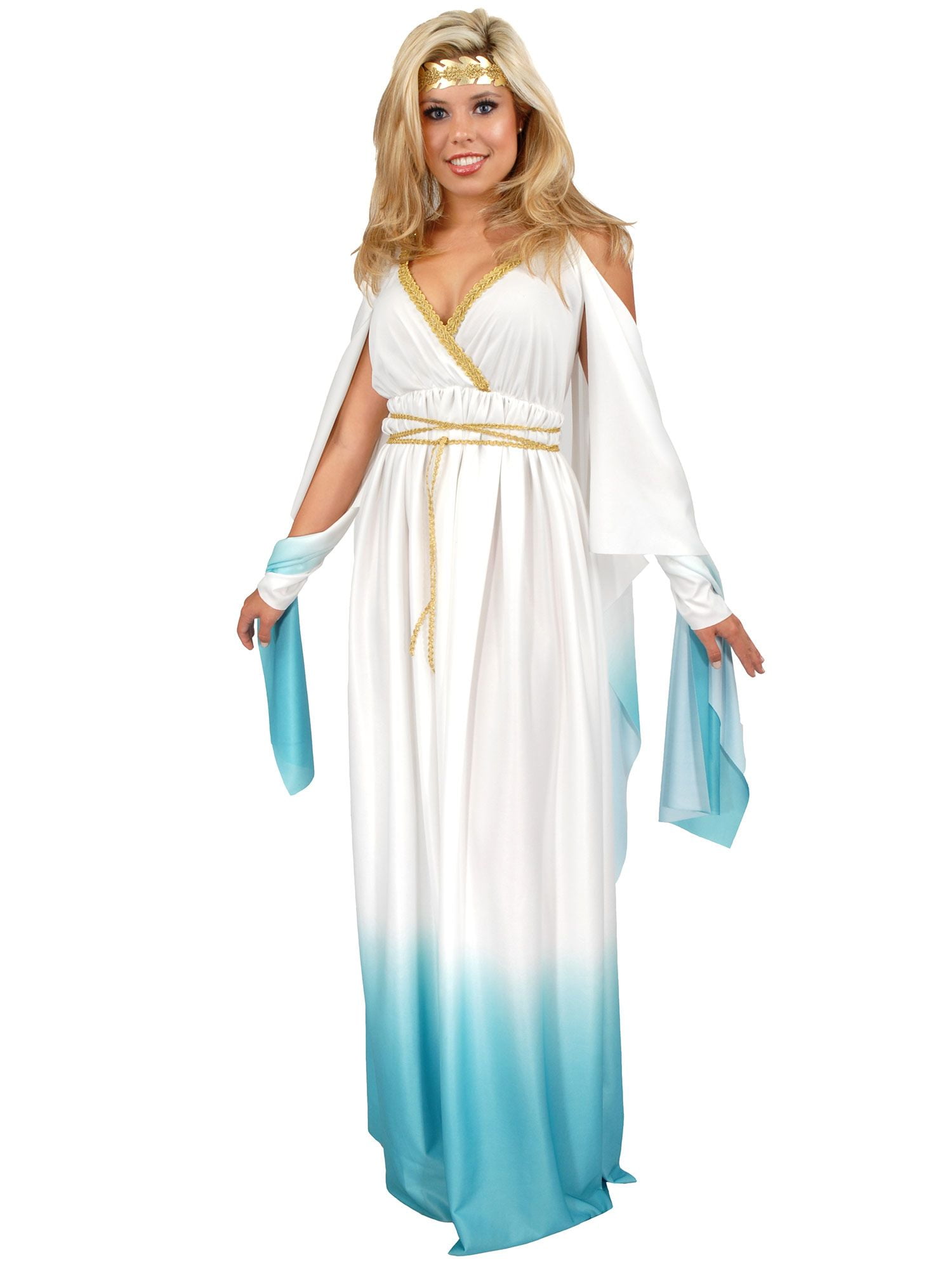 Plus Womens Greek Goddess Costume - Walmart.com