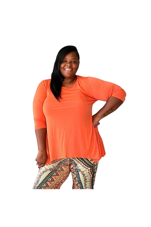 Plus size Copper Blouse
