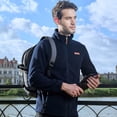 thumbnail image 1 of Plus size Men women Softshell Fleece Jackets Male Warm Sweatshirt Thermal Coat windbreaker sportswear Stand Collar Casual Jacket, 1 of 7