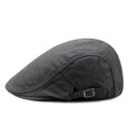 thumbnail image 1 of Plus size beret men's spring and autumn artistic peaked cap women's all-match casual forward hat men's British retro painter hat.-Medium gray-60-63cm, 1 of 6