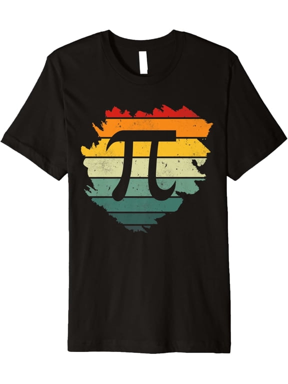 Plus size clothing Vintage Retro Pi Day 3.14 Funny Math Nerd Student Teacher Premium T-Shirt
