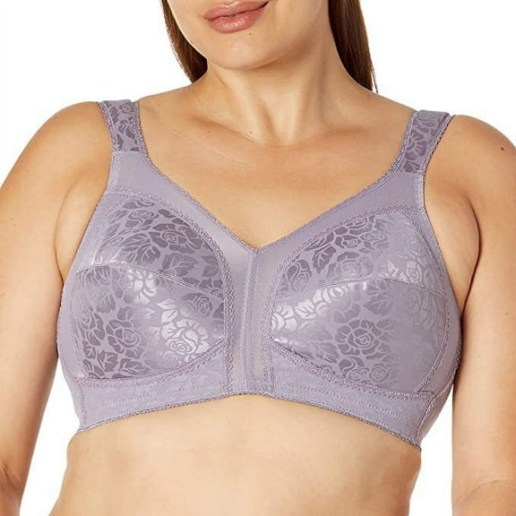 Plus size comfort strap full coverage bra