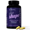 thumbnail image 1 of PlusHLTH Reshape Capsules with Berberine, Cinnamon, and OEA for Metabolic Balance 60 capsules, 1 of 8