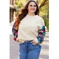 thumbnail image 1 of Plusashion Flattering Plus Size Pullover - Easy Chic, Sizes 1-4X, 1 of 8