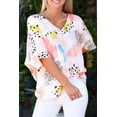 thumbnail image 1 of Plusashion Vibrant Animal Print Tee – Summer Chic Top!, 1 of 8