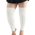 thumbnail image 1 of Pluses Size Leg Warmers Knit Over Knee High Footless Socks for Thick Thigh, 1 of 21