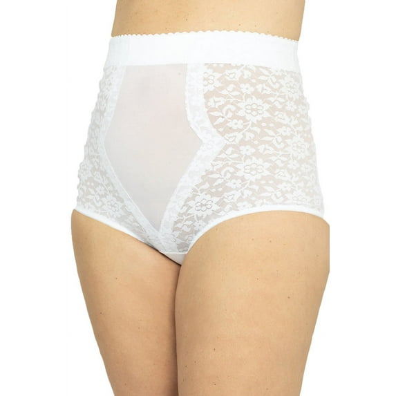 Plusform Instant Shaping Allover Lace Firm Control Two Way Shaping Brief 469/469PS