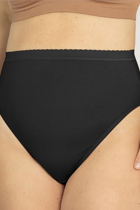 Instant Shaping Cotton Hi Cut Briefs, 3-Pack 387201