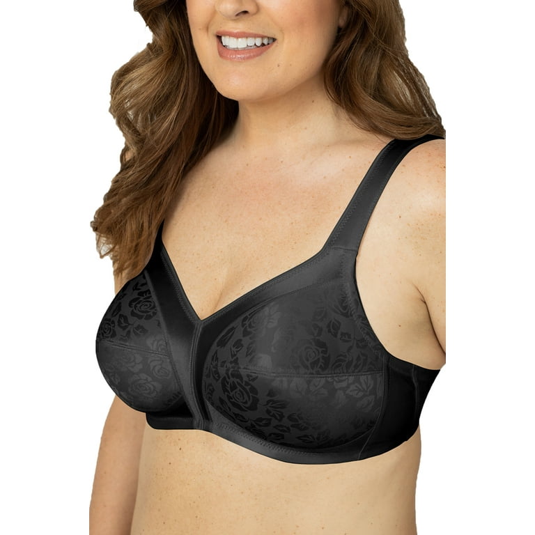 Plusform Instant Shaping Satin Deluster Soft Cup Bra 4818