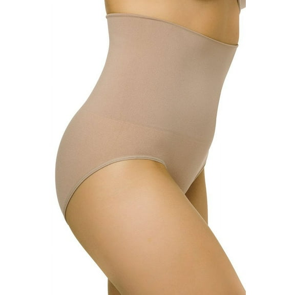 Plusform Instant Shaping Seamless High Waist Boyshort Shaper 3253