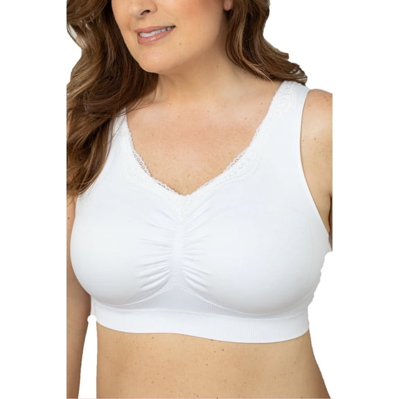 Plusform Instant Shaping Seamless Leisure Bra with Removable Pads 1205
