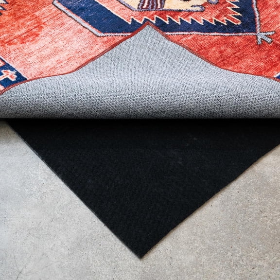 Plush 5' x 7' Nonskid Rug Pad Reversible 1/4 Inch Thick for All Floors and Carpet