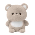 thumbnail image 1 of Plush Animal Doll, Soft Stuffed Toy for Bedroom Computer Desk Decor, Cuddle Companion for Stress Relief, Gift for All Ages, 6 Inch(Bear), 1 of 3