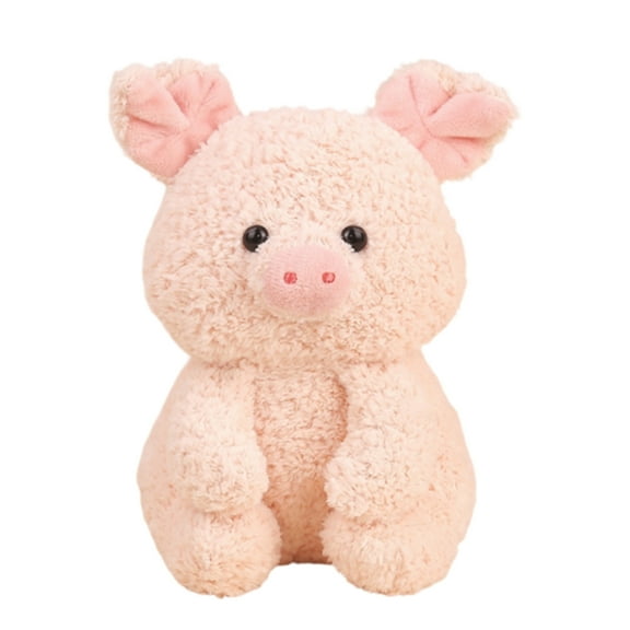 Plush Animal Dolls, Study Companions, Bedroom and Computer Desk Ornaments, Soft Stuffed Toys, Gifts for Children, Cute Round Animal Figures, Home Office Decor,H