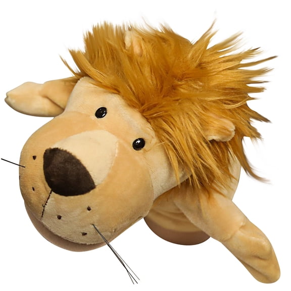 Plush Animal Hand Puppets Toy Puppet Set for Storytelling Role Play Zoo Friends 9.05 Inch Lion