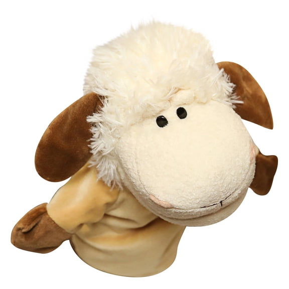 Plush Animal Hand Puppets Toy Puppet Set for Storytelling Role Play Zoo Friends 9.05 Inch Sheep
