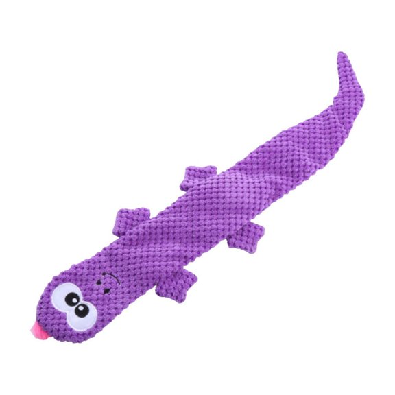 Plush Animal Hide Treat Puzzle Toy Snuffle Enrichment Mental Stimulation Nose Work Soft Interactive Plaything Suitable Small Dogs Cats Pomeranian Persian Cat(One Size,Purple)