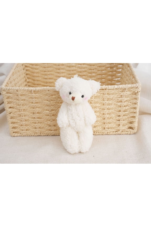 Plush Animal Toy Bear Stuffed Animal Cuddly Plushie Adorable Gift for Kids Collectors Arctic Velvet Bear Plush Doll