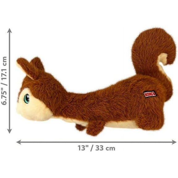 Plush Assorted Dog Toy (Squirrel)