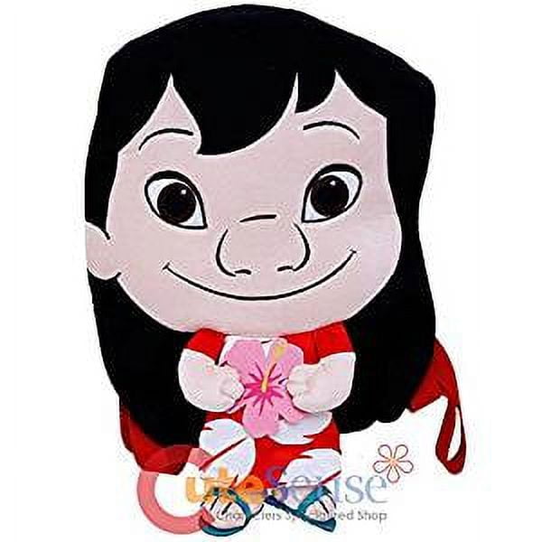 Plush Backpack - Disney - Lilo and Stitch Pele 16" Flat Bag 117979