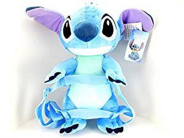 Plush Backpack - Disney - Stitch 14" New 690304