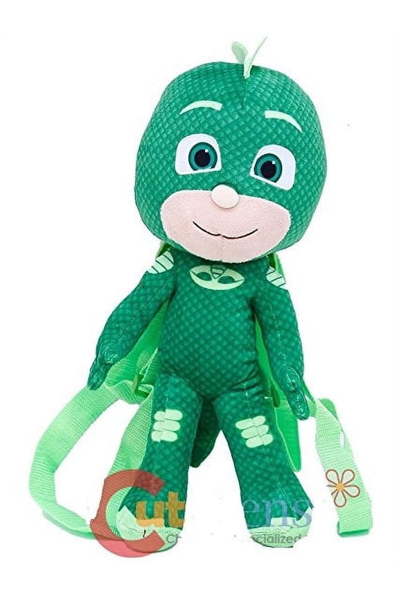 Plush Backpack - - Gekko Green 15 Soft Doll Toys New 157528