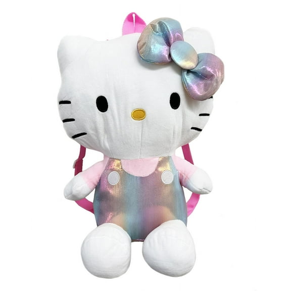 UPD Inc. Hello Kitty Shiny Pink 14 Plush Backpack