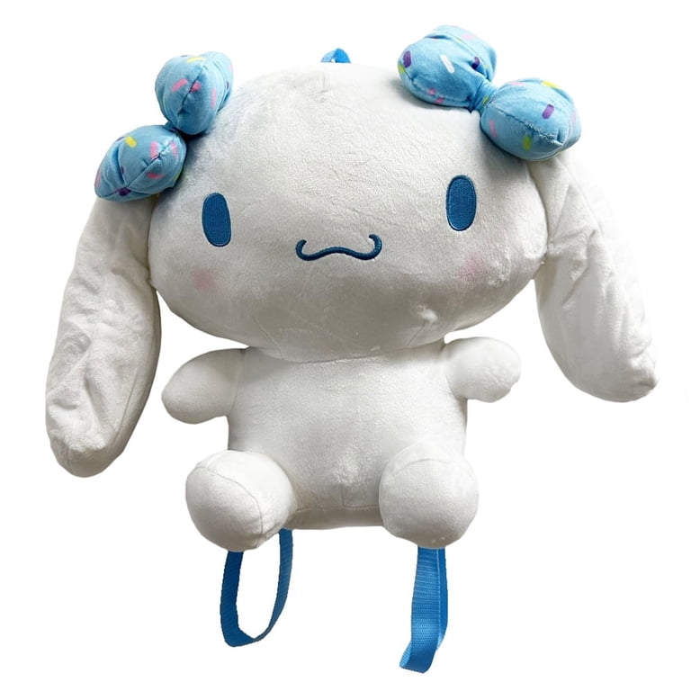 cinnamon roll from hello kitty backpack Cinnamoroll Sweet-Haru Backpack, Blue Karactermania The Cinnamoroll Rosy Cheeks Mini Backpack is a super soft plush companion featuring Cinnamorolls long ears "UPD" Hello Kitty Cinnamon Roll