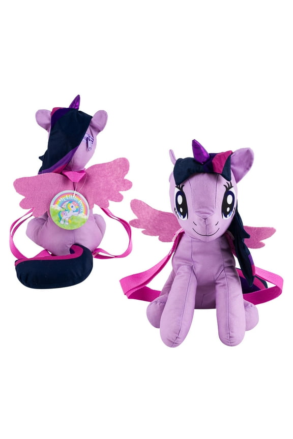 Plush Backpack My Little Pony Purple 16 inches