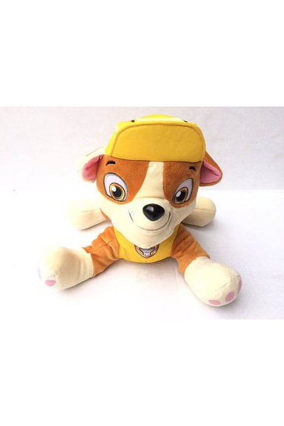 Plush Backpack - - Rubble Ready for Action Soft Doll New 121987