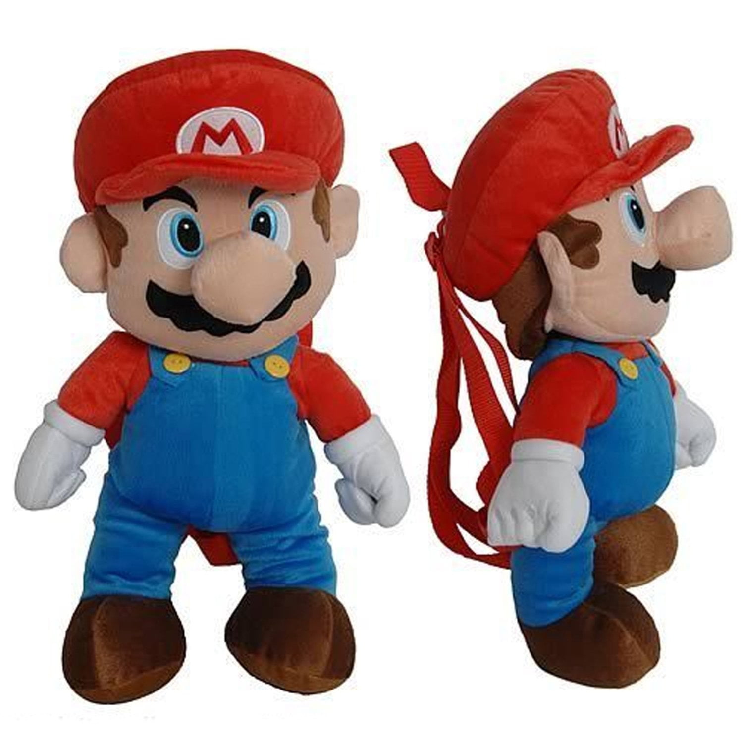 50CM Size Super Mario Bros Mario Luigi Plush Doll Backpack - AliExpress