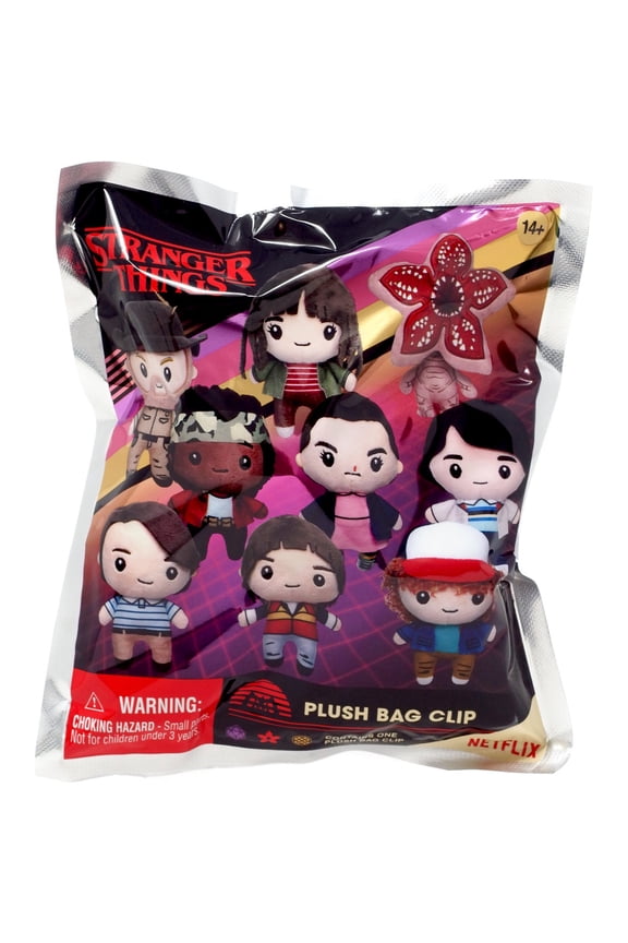 Plush Bag Clip Stranger Things Plush Series 1 Mystery Pack (1 RANDOM Plush)