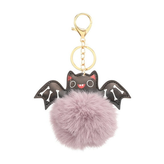 Plush Ball Keyring Keychain Charm Accessories Handbag Pendant Gift