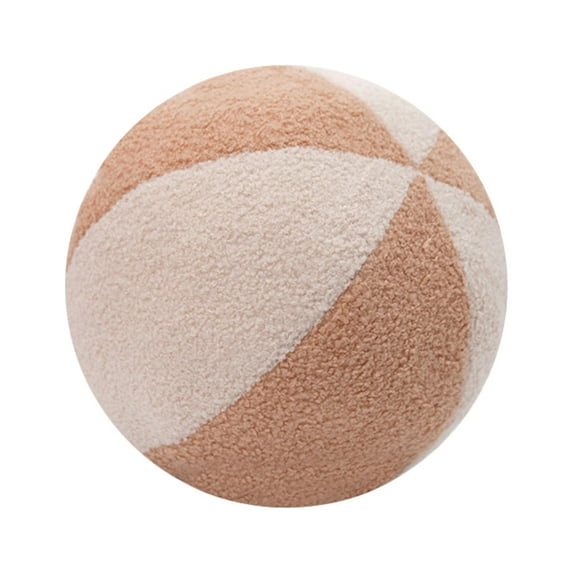 Plush Ball Throw Pillow 11.8 Inch Round Pillow Knot Pillow Soft Spherical Pillow Ball Pillow for Bedroom Living Room Bed Office