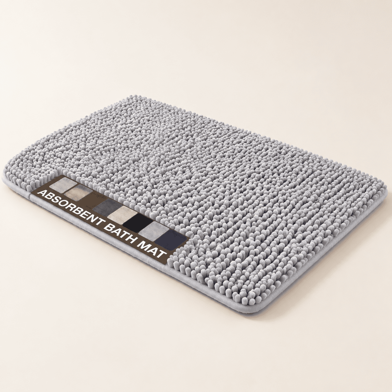 Plush Bathroom Rugs 36x24 Thick Chenille Quick Dryfiber Absorbent Bath ...