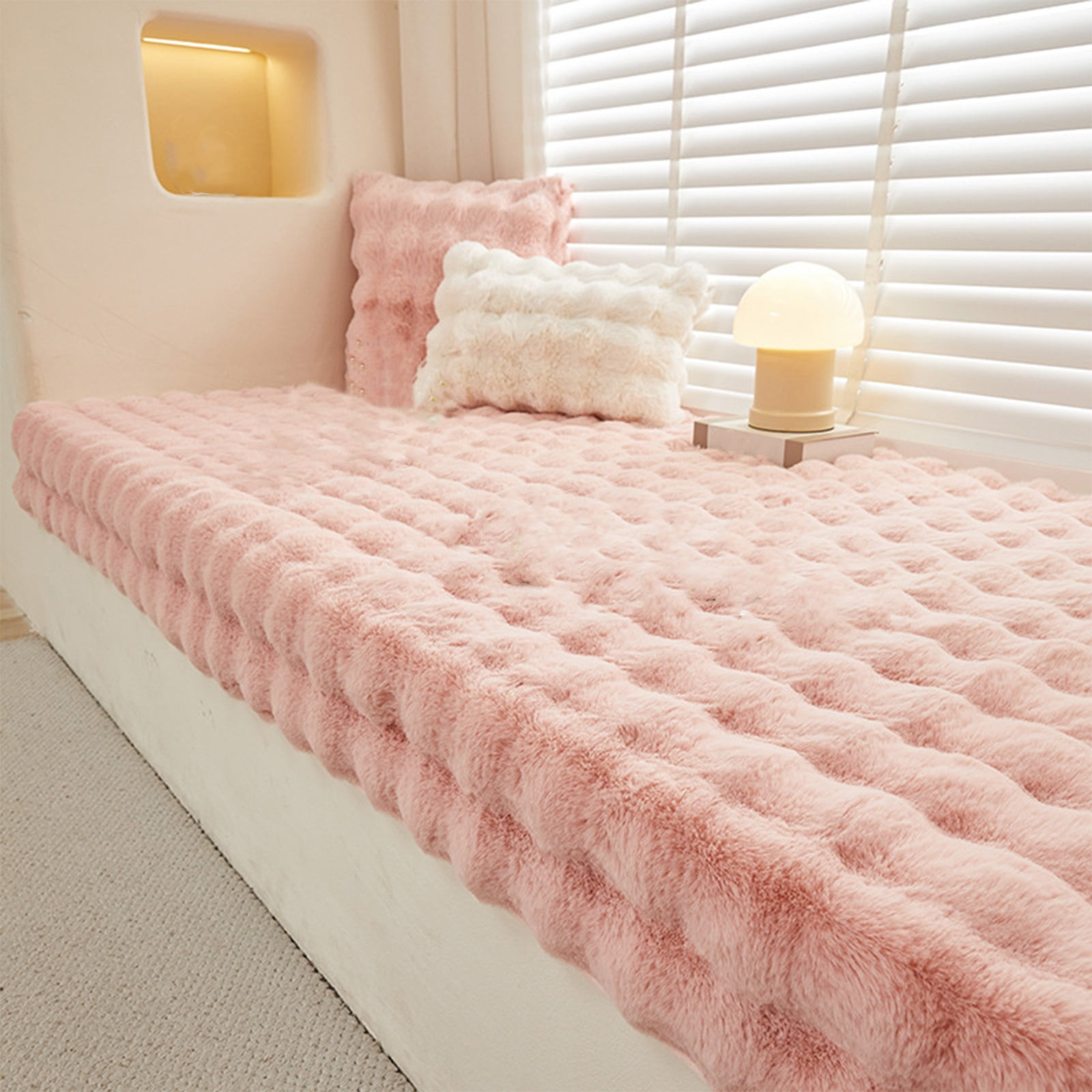 Window Mat Paper Plush Bay Window Mat, Bay Window Underlay, Non-Slip, Indoor, Bay Window ...