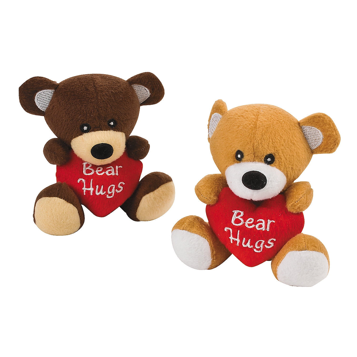 Plush Bear Hugs - Party Favors - 12 Pieces
