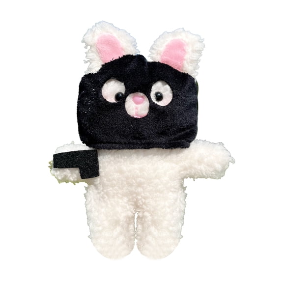 Plush Bear Pine Charm Keychain Stuffed Ornament Keyring Lovely Pendants for Purse Bag Backpack Handbag