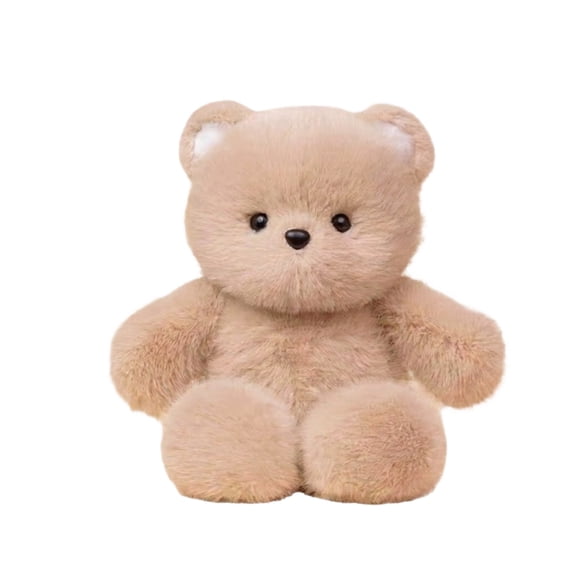 Plush Bear Stuffed Animal 13.8 Inch Soft Cuddly Throw Pillow Decor Companion Plush Toy For Kids Adults