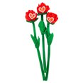 thumbnail image 1 of Plush Bendable Roses With Cards - Party Favors - 12 Pieces, 1 of 2