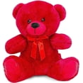 thumbnail image 1 of Plush Best Friends Super Color Red Teddy Bear Stuffed Animal, 9-inch Small for Mother's Day, Newborn Baby Shower, Girlfriend, Boyfriend, Graduation, 1 of 4