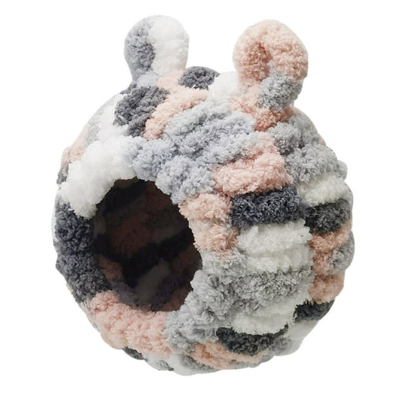 Plush Bird Nest Parrots Nest House Hanging Perch Small Bird Cage Accessories