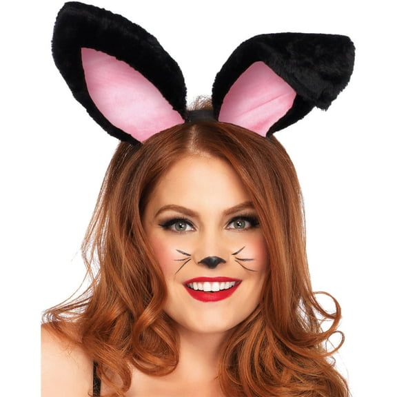 Plush Bunny Ear Headband