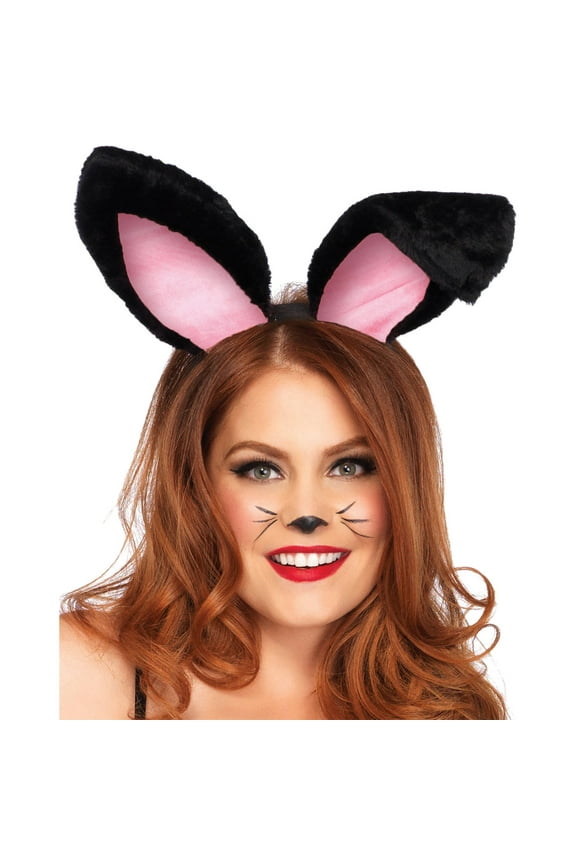 Plush Bunny Ear Headband