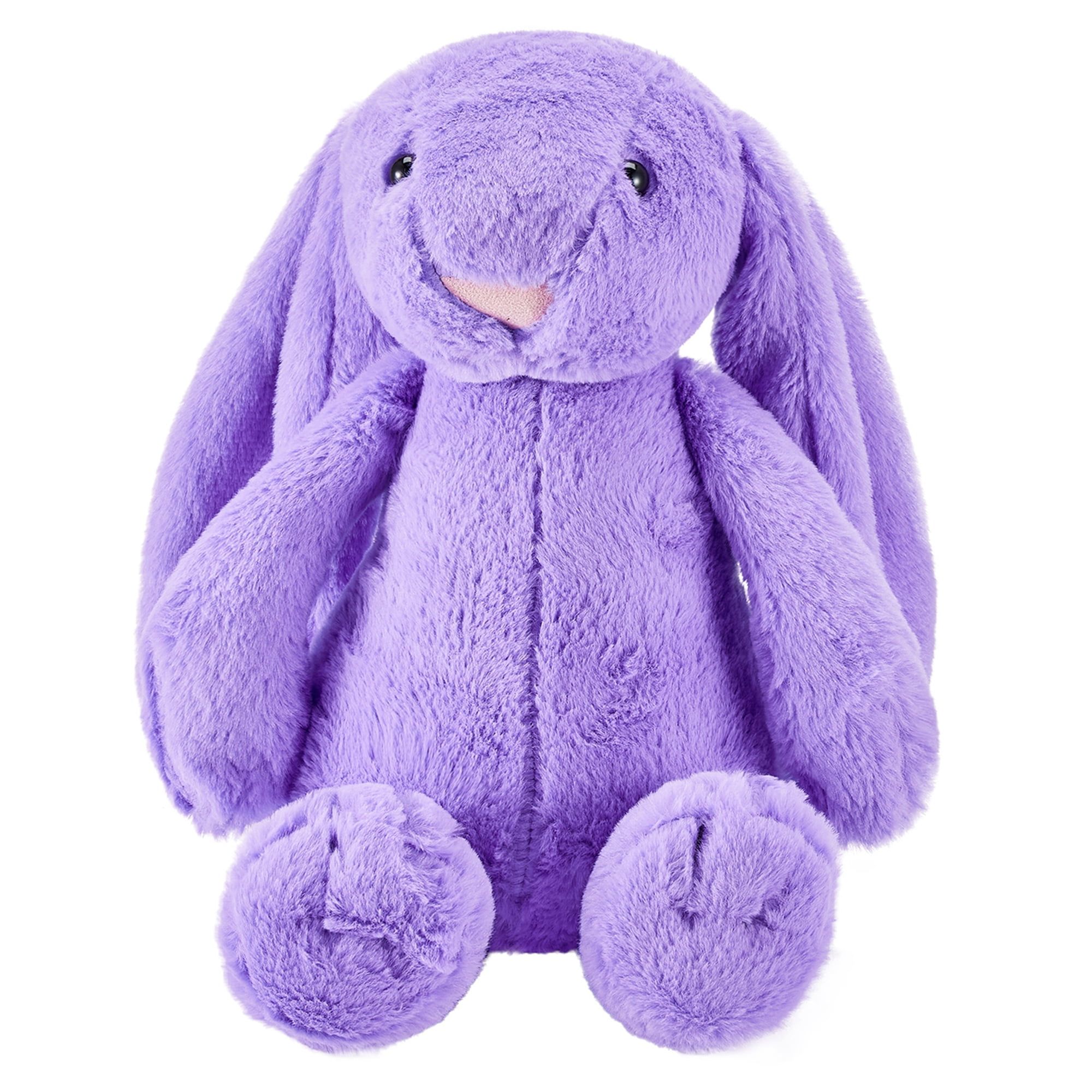 Purple stuffed bunny deals