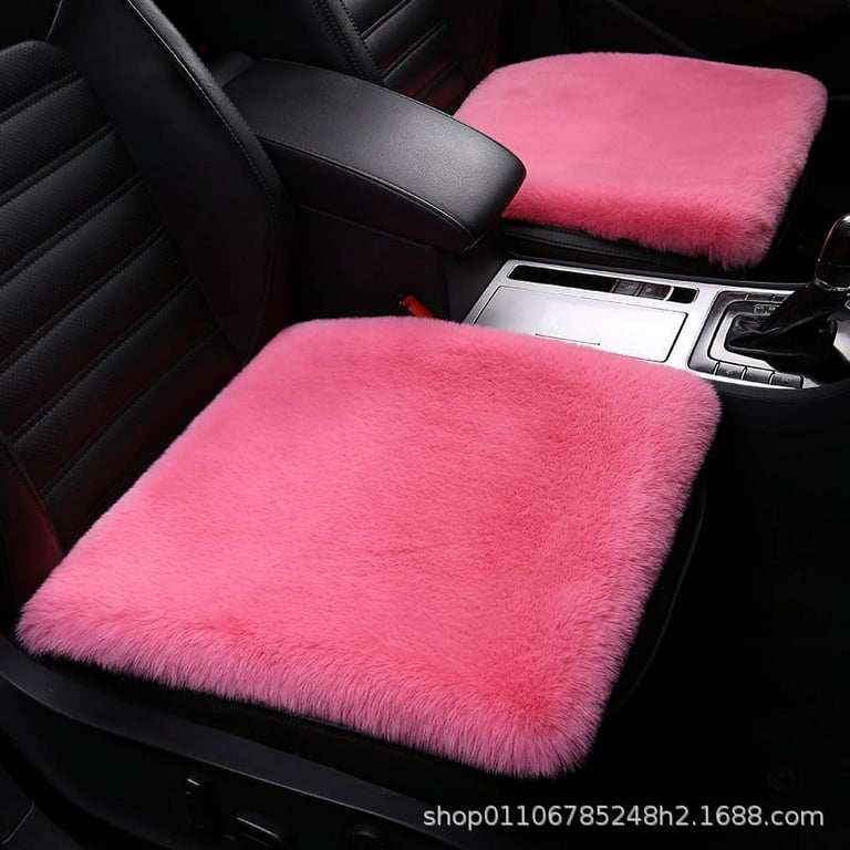 Plush Car Seat Cushion 