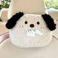 thumbnail image 1 of Plush Car Tissue Holder Car Paper Box Cute Puppy Tissue Dispenser for Car Creative Dog Car Paper Towel Holder Hanging Car Tissue Box Holder for Car Home Bathroom, 1 of 6