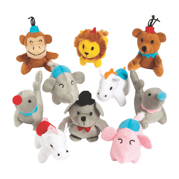Plush Carnival Characters Toys 50 Pieces Walmart Business