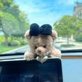 thumbnail image 1 of Plush Cartoon Bear Car Interior Decoration for Personalizing Vehicle and Adding Driving Fun, 1 of 8