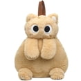 thumbnail image 1 of Plush Cat Backpack Cute Animal Bag Shoulder Bag with Adjustable Straps Cartoon Travel Backpack Fluffy Backpack, 1 of 7